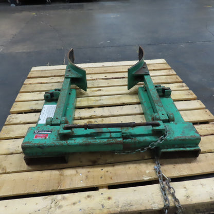 Valley Craft Model 6145 Fork Mounted Single Drum Grab 1500lb Capacity
