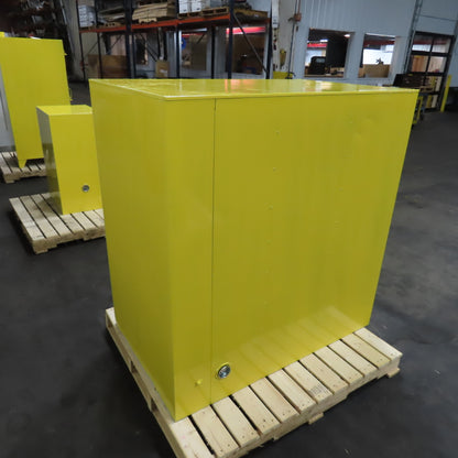 55 Gal Flammable Liquid Horizontal Single Drum Storage Cabinet 48"x 30"x 50" T
