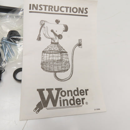 Wonder Winder WW-350 Hand Crank Extension Cord Winder