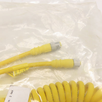 TPC Wire & Cable 60853 Trex-Onics Micro Quick Connect Coiled Cable 15ft
