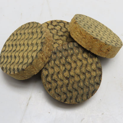 2" x 1/2" Industrial Brass Woven Friction Brake Discs Pucks Set of 4