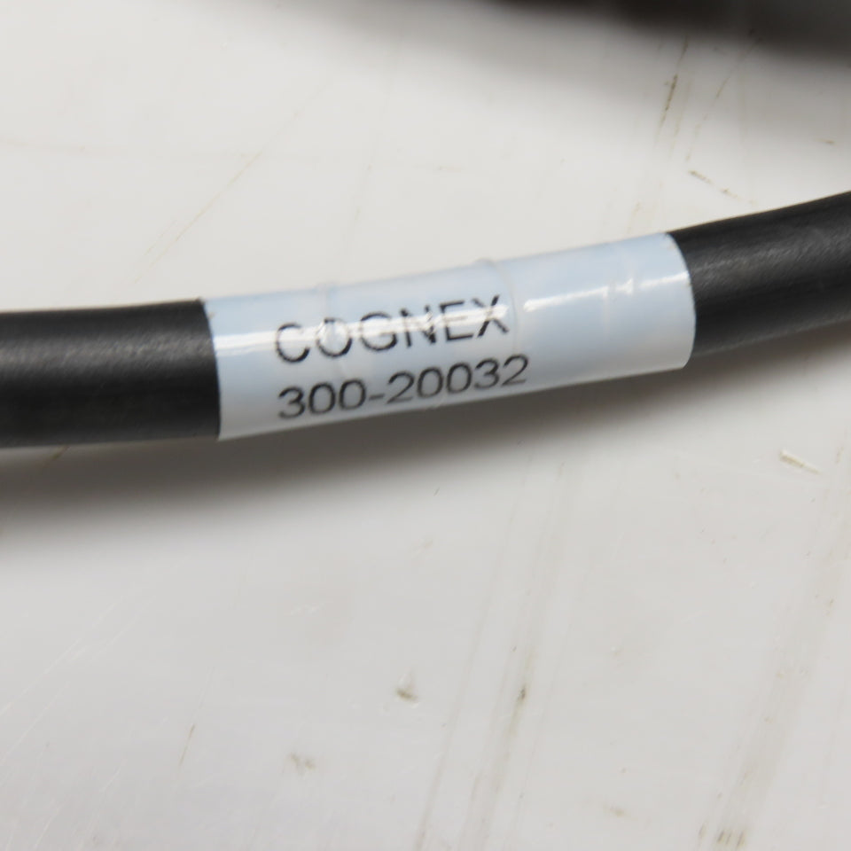 Cognex 300-20032 Coiled Ethernet Cable Right Angle RJ45 to Straight RJ45