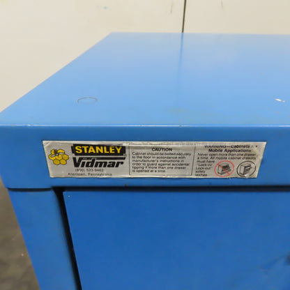 Stanley Vidmar Industrial 3-Shelf Storage Cabinet 30" x 28" x 33"