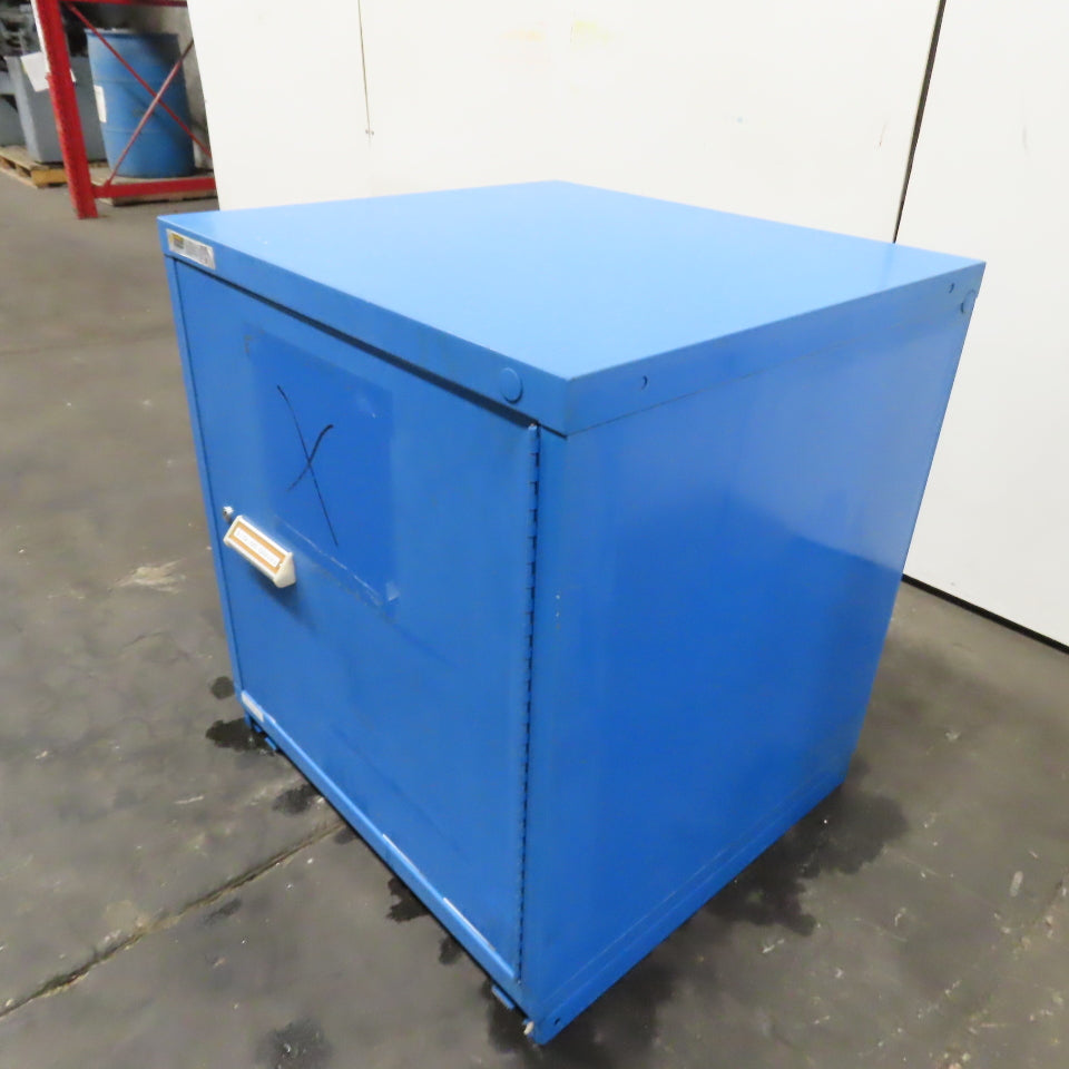 Stanley Vidmar Industrial 3-Shelf Storage Cabinet 30" x 28" x 33"