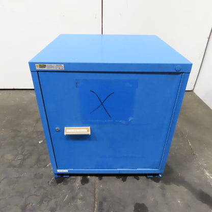 Stanley Vidmar Industrial 3-Shelf Storage Cabinet 30" x 28" x 33"