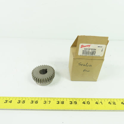 Browning NSS16F32X3/4 16 Pitch 32 Teeth Spur Gear 3/4" Bore