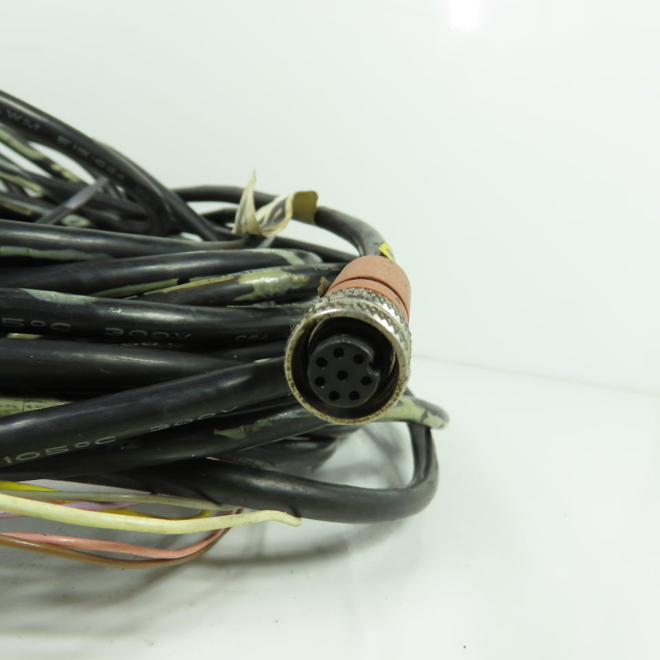 STI 60555-1150 6-Pin M12 Industrial Cable Cordset 300V 105C 30' Long