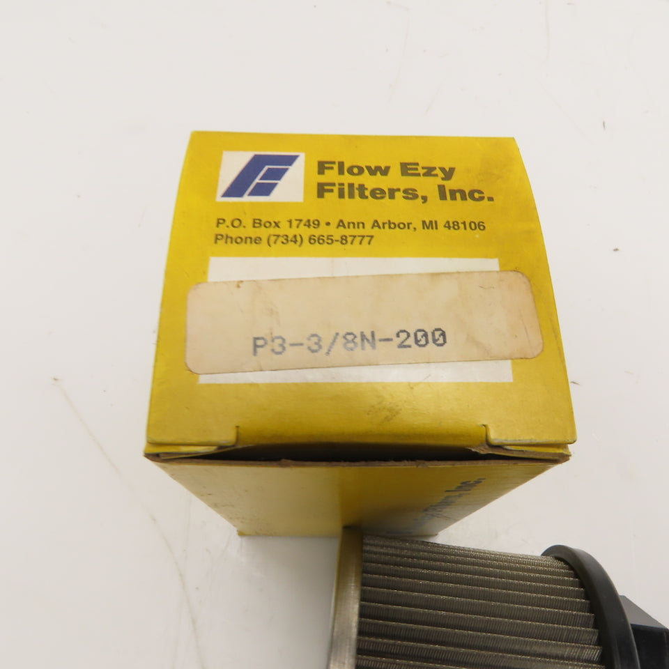 Flow Ezy Filters, Inc. P3-3/8N-200 Suction Strainer Hydraulic Filter Element