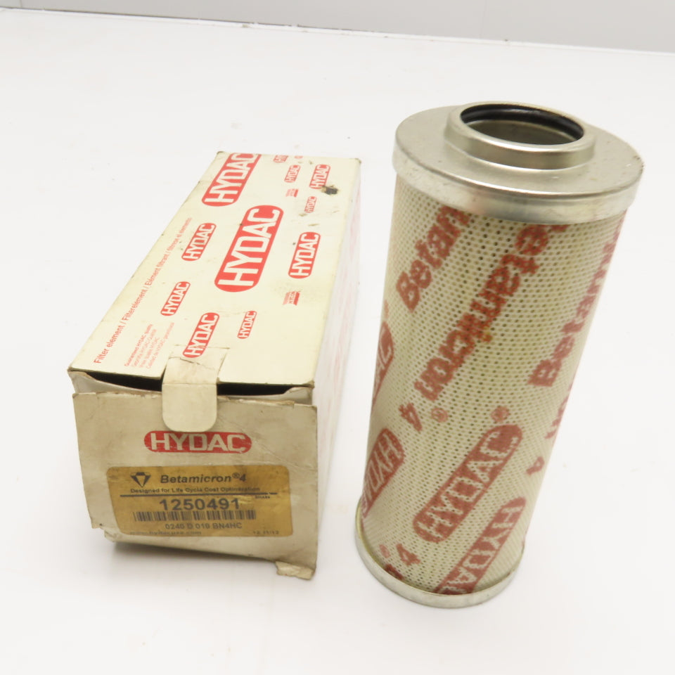 HYDAC 1250491 0240 D 010 BN4HC Betamicron 4 Pressure Filter Element