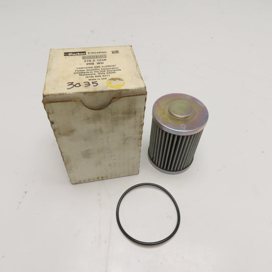 Parker 20Q WU 270-Z-123A Hydraulic Filter Element with O-Ring