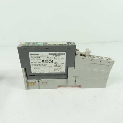 Allen-Bradley 1734-OB8E Point I/O 8-Point 24VDC Output Module Ser C w/ Base