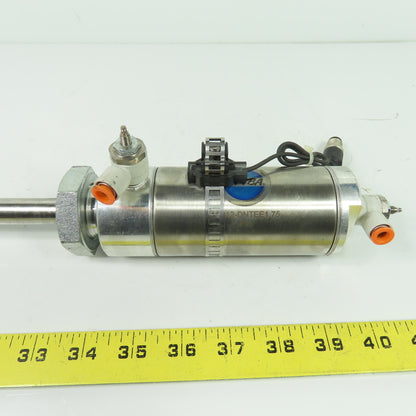 Bimba M-312-DNTEE1.75 1-1/2" Bore 1-3/4" Stroke Double Acting Pneumatic Cylinder