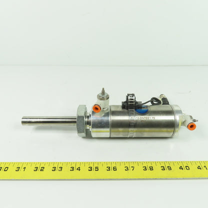 Bimba M-312-DNTEE1.75 1-1/2" Bore 1-3/4" Stroke Double Acting Pneumatic Cylinder