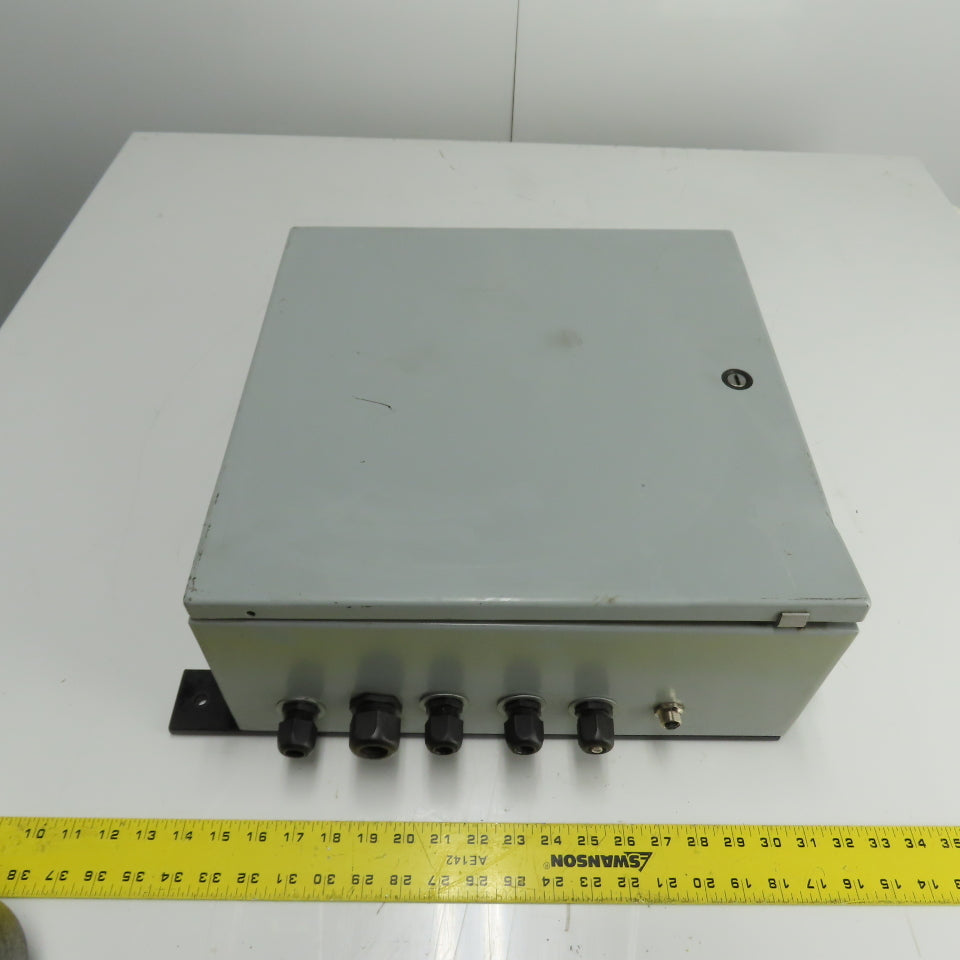 Hoffman CSD16166 16" x 16" x 6" Electrical Enclosure W/ Backplate