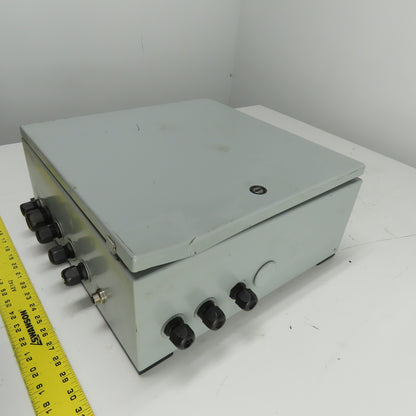 Hoffman CSD16166 16" x 16" x 6" Electrical Enclosure W/ Backplate