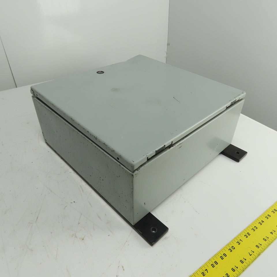 Hoffman CSD16166 16" x 16" x 6" Electrical Enclosure W/ Backplate