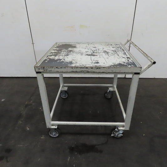 36" x 36" Heavy Duty Rolling Steel Industrial Cart Work Stand W/ Casters