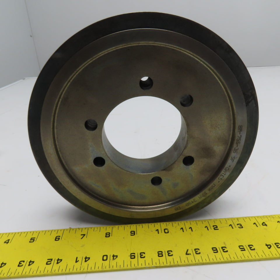 Gates 77263075 8M-75S-36 SF Poly Chain GT Sprocket 3490 Max RPM