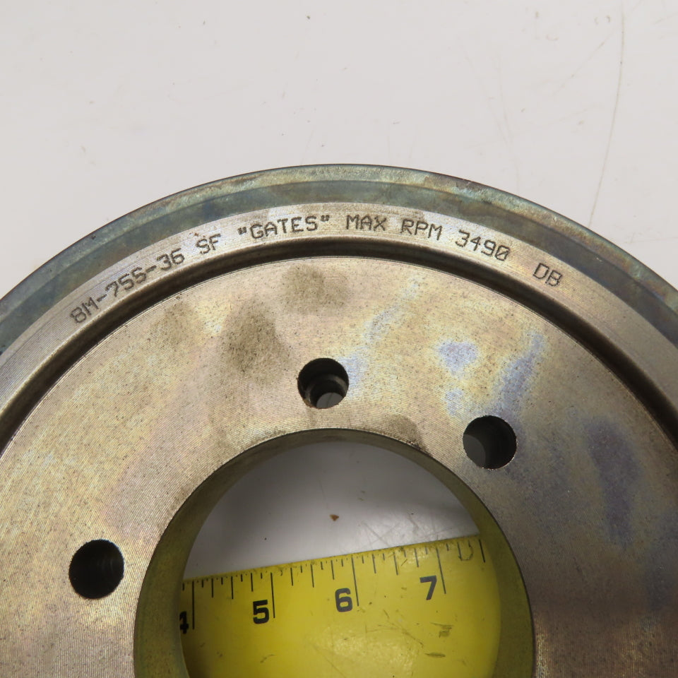 Gates 77263075 8M-75S-36 SF Poly Chain GT Sprocket 3490 Max RPM