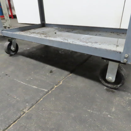 48" x 24" Heavy Duty Rolling Steel Industrial Cart Work Stand W/ Casters