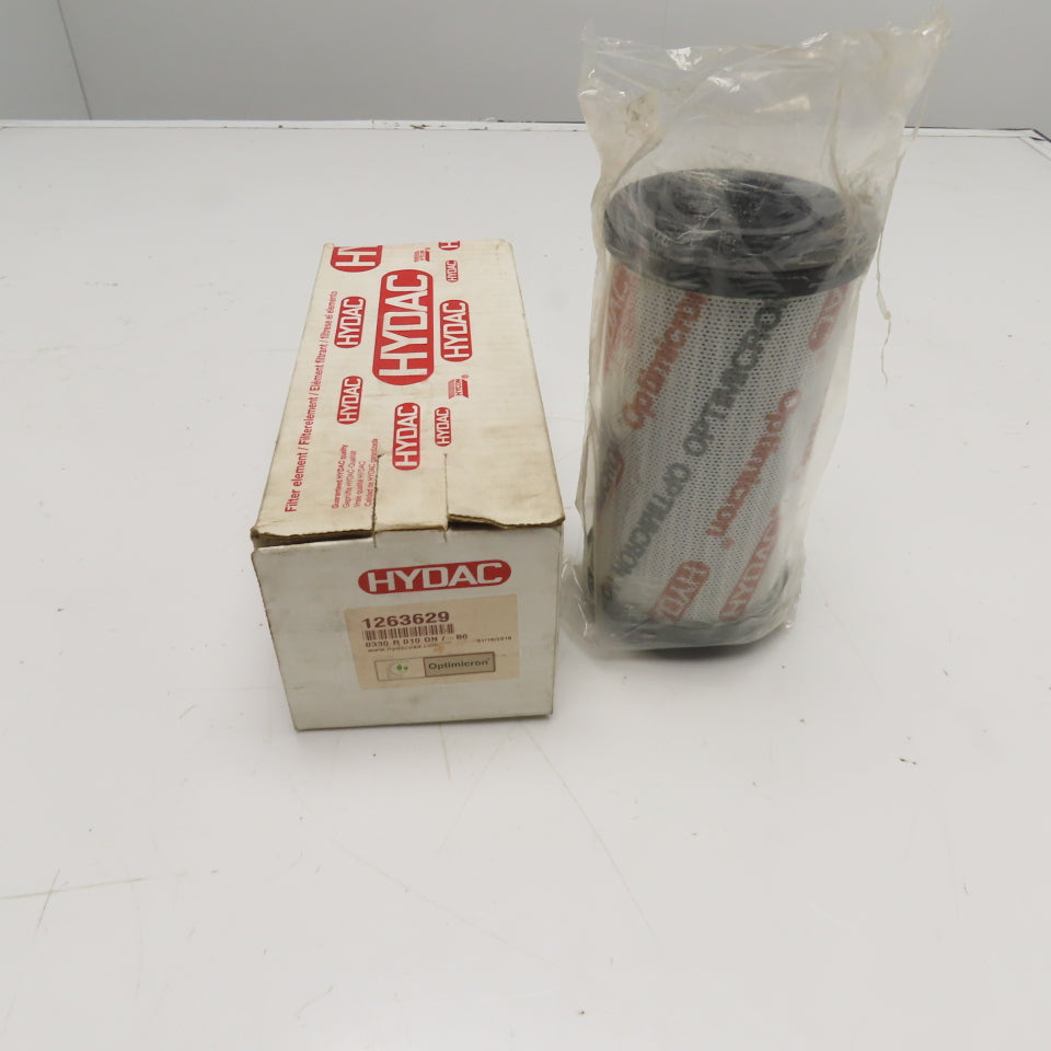 HYDAC 1263629 0330 R 010 ON / -B6 Optimicron Hydraulic Filter Element 10 Micron