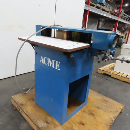 Acme National 4C 30"x4" Horizontal Edge Belt Sander 1.5HP 208-230/460V 3Ph
