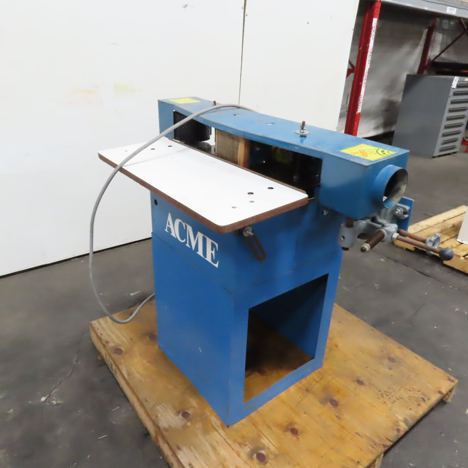 Acme National 4C 30"x4" Horizontal Edge Belt Sander 1.5HP 208-230/460V 3Ph
