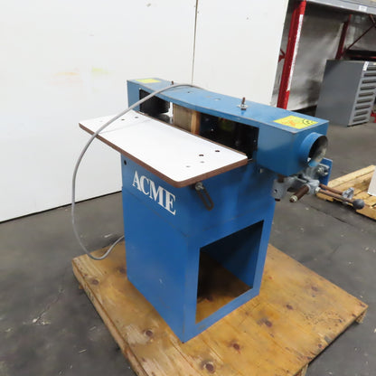 Acme National 4C 30"x4" Horizontal Edge Belt Sander 1.5HP 208-230/460V 3Ph