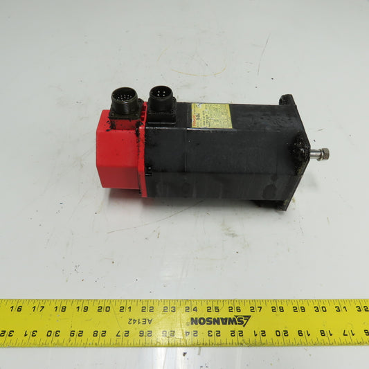 FANUC A06B-0127-B075 AC Servo Motor 1.0kW 140V 2000RPM 3Ph