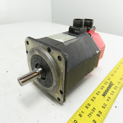 GE Fanuc A06B-0123-B575#7076 0.9kW AC Servo Motor 127V 4.5A 3000RPM