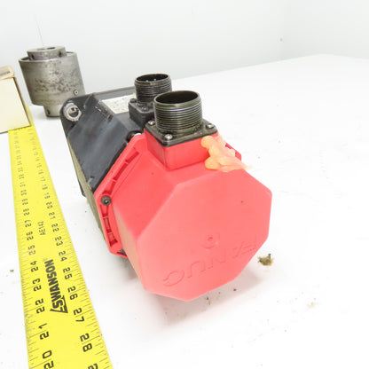 GE Fanuc A06B-0123-B575#7076 0.9kW AC Servo Motor 127V 4.5A 3000RPM