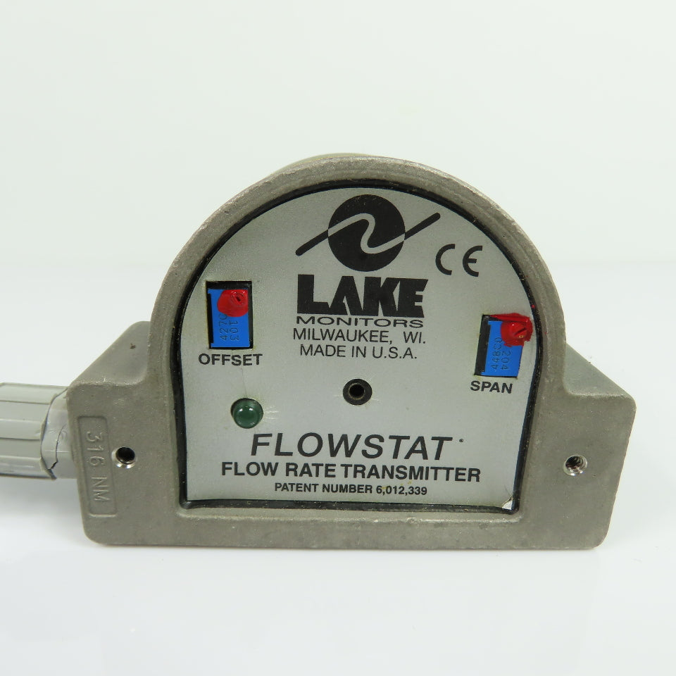 Lake Monitors CCB10BD FlowStat Flow Rate Transmitter 10GPM 20mA