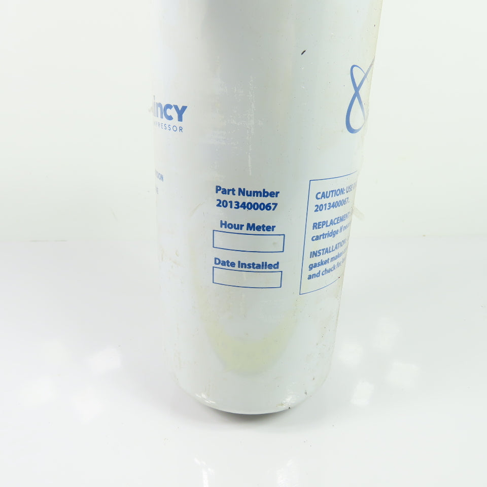 Quincy 2013400067 Genuine Air Compressor Replacement Oil Filter Cartridge