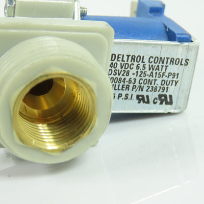 Deltrol Miller 238791 DSV28-125-A15F-P91 2-Way Valve 40VDC 125 PSI