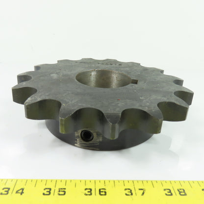 Martin 100B15 15 Tooth Roller Chain Sprocket 2-1/8" Bore