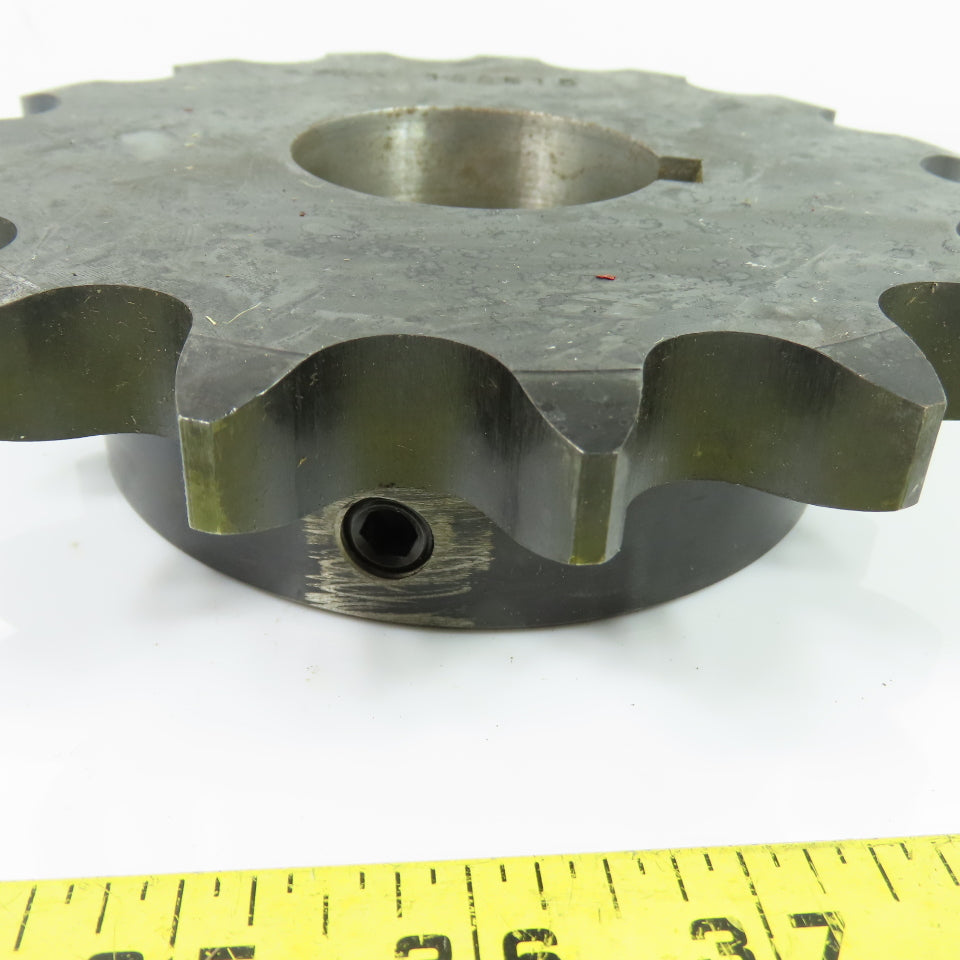 Martin 100B15 15 Tooth Roller Chain Sprocket 2-1/8" Bore