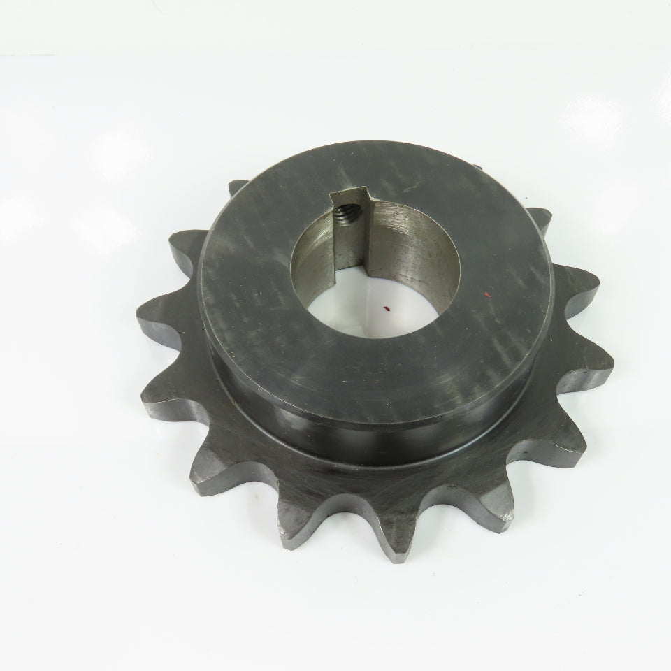 Martin 100B15 15 Tooth Roller Chain Sprocket 2-1/8" Bore