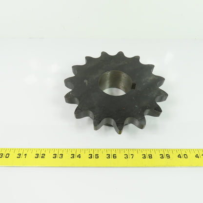 Martin 100B15 15 Tooth Roller Chain Sprocket 2-1/8" Bore