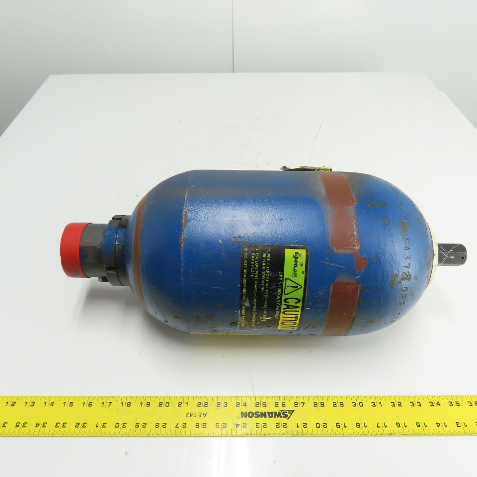 OilAir Hydraulics 2.5 Gallon Bladder Hydro-Pneumatic Accumulator 3000 PSI