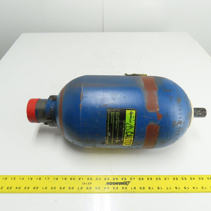 OilAir Hydraulics 2.5 Gallon Bladder Hydro-Pneumatic Accumulator 3000 PSI