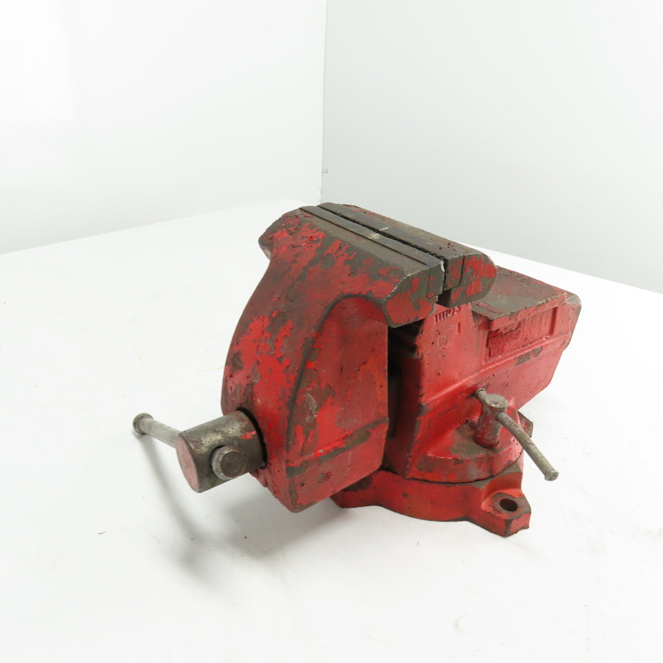 Wilton 645 Heavy Duty Bench Vise w/ Swivel Base 5" Jaw