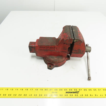 Wilton 645 Heavy Duty Bench Vise w/ Swivel Base 5" Jaw
