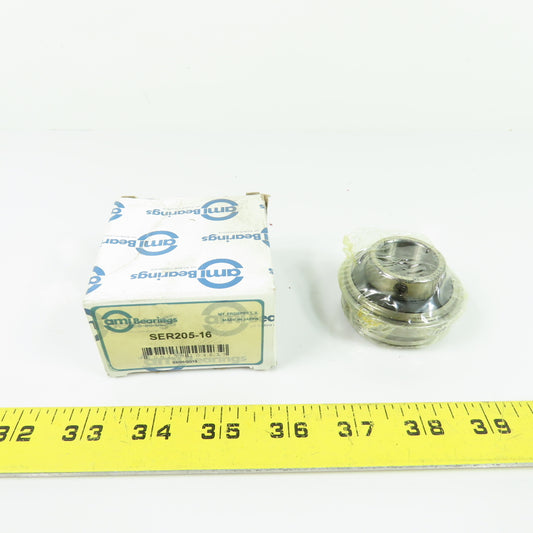 AMI Bearings SER205-16 Bearing Insert 1" Bore NEW