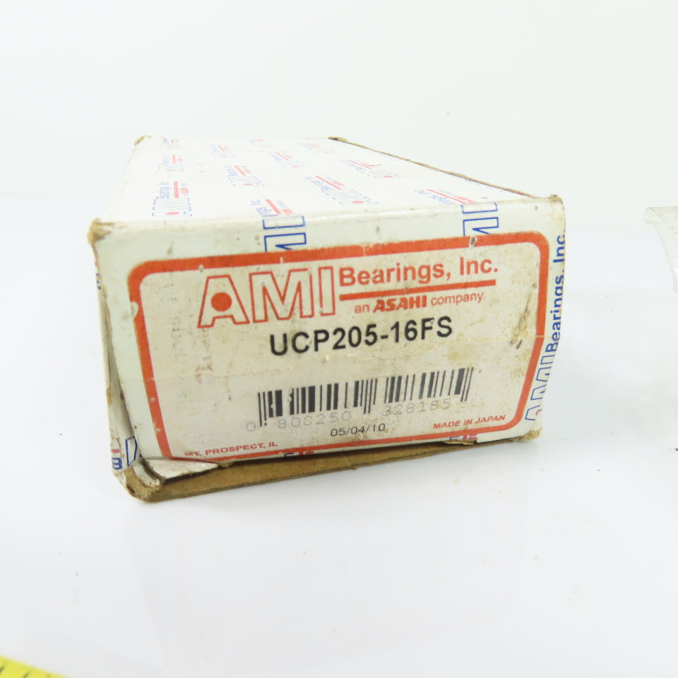 AMI UCP205-16FS 1" Bore 2-Bolt Pillow Block Ball Bearing NEW