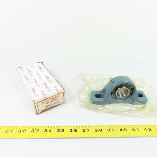 AMI UCP205-16FS 1" Bore 2-Bolt Pillow Block Ball Bearing NEW