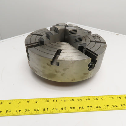 300mm 4 Jaw Independent Scroll Lathe Chuck 1150 RPM D1-6 Mounting W/ Step Jaws