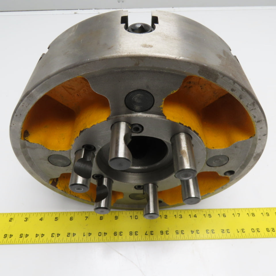 300mm 4 Jaw Independent Scroll Lathe Chuck 1150 RPM D1-6 Mounting W/ Step Jaws