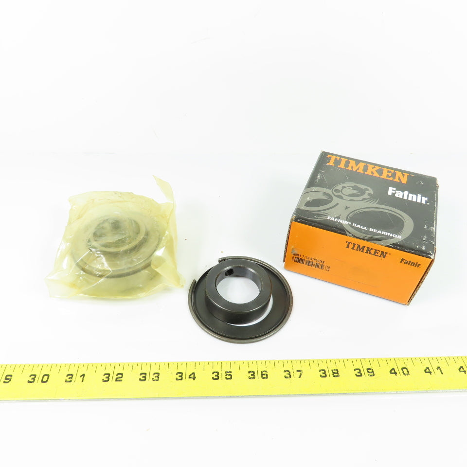 Timken Fafnir MUOA1 7/16 W/N107KR Insert Ball Bearing1-7/16" Bore NEW