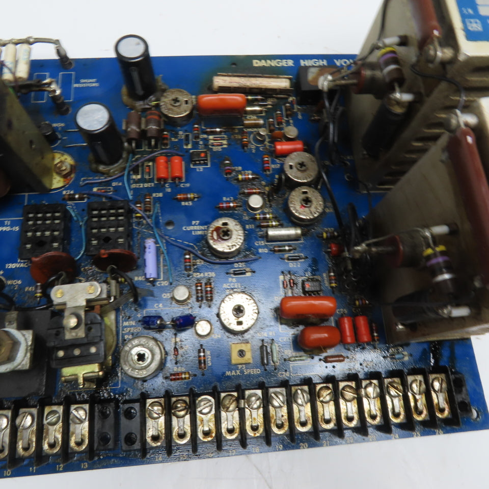 WER Industrial 0990-001-K EE990-1RB Electrostat 230V 1Ph 3HP DC Motor Control