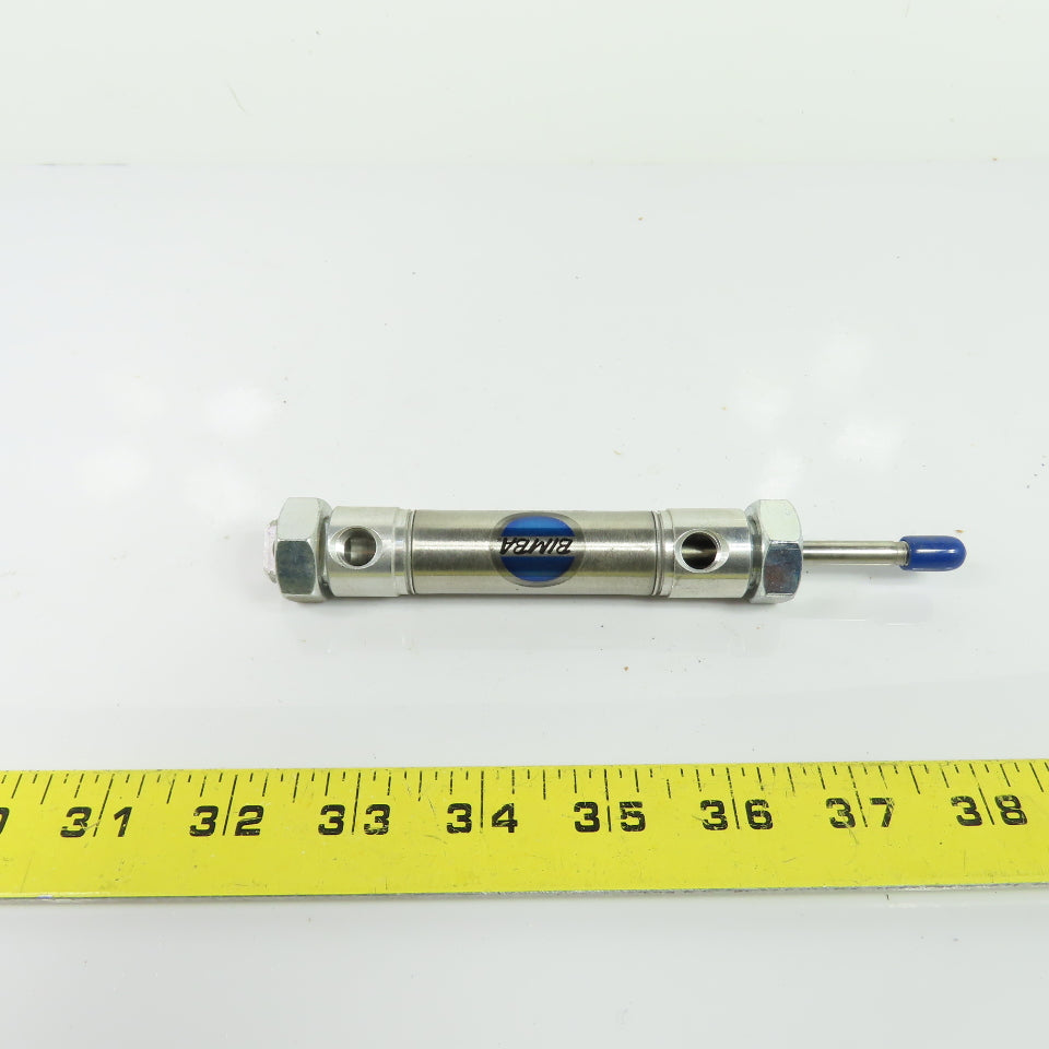 Bimba SR-041-DPY-00MC Double Acting Stainless Steel Air Cylinder 1" Stroke NEW